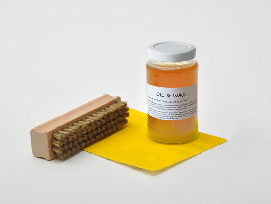 Göldo Oil & Wax Wood Finish Set, 125 ml