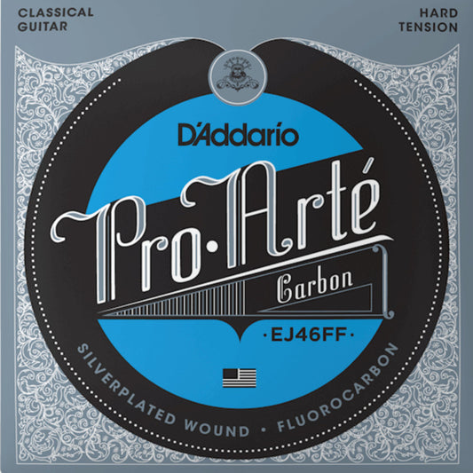 D’Addario EJ46FF Pro-Arté Carbon Classical Guitar Strings – Hard Tension