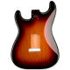 DELUXE SERIES STRATOCASTER® HSH, ALDER BODY, 2-POINT BRIDGE, 3-COLOR SUNBURST