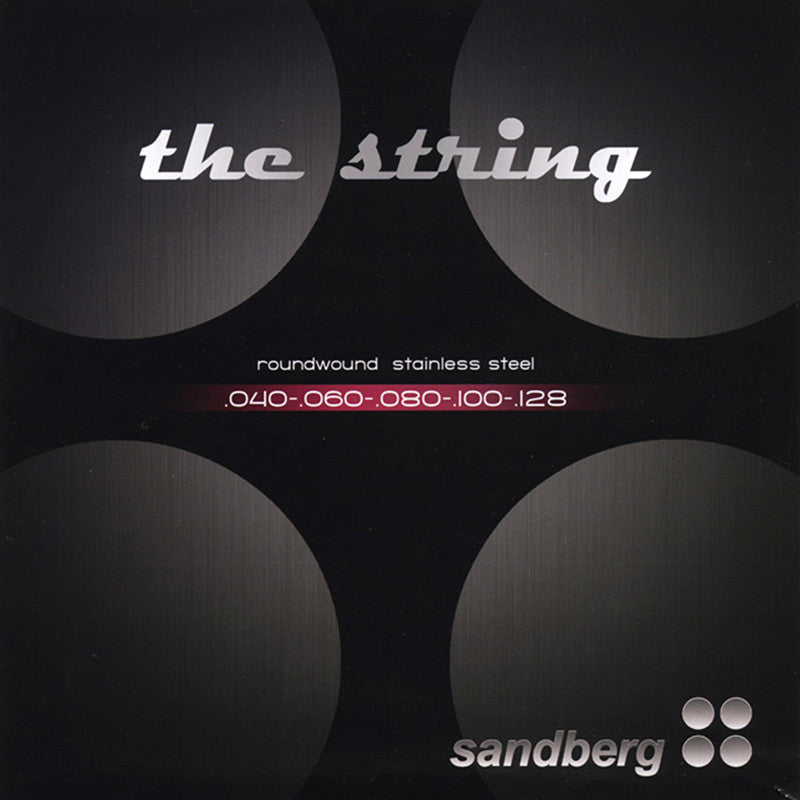 Sandberg BS5-40 Stainless Steel Bass Strings – 5-String, 040–130