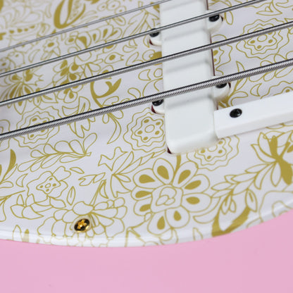 Sandberg California Ida Nielsen 4-String Bass, Strawberry Milkshake