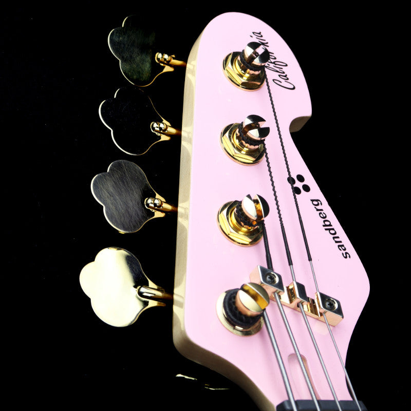 Sandberg California Ida Nielsen 4-String Bass, Strawberry Milkshake
